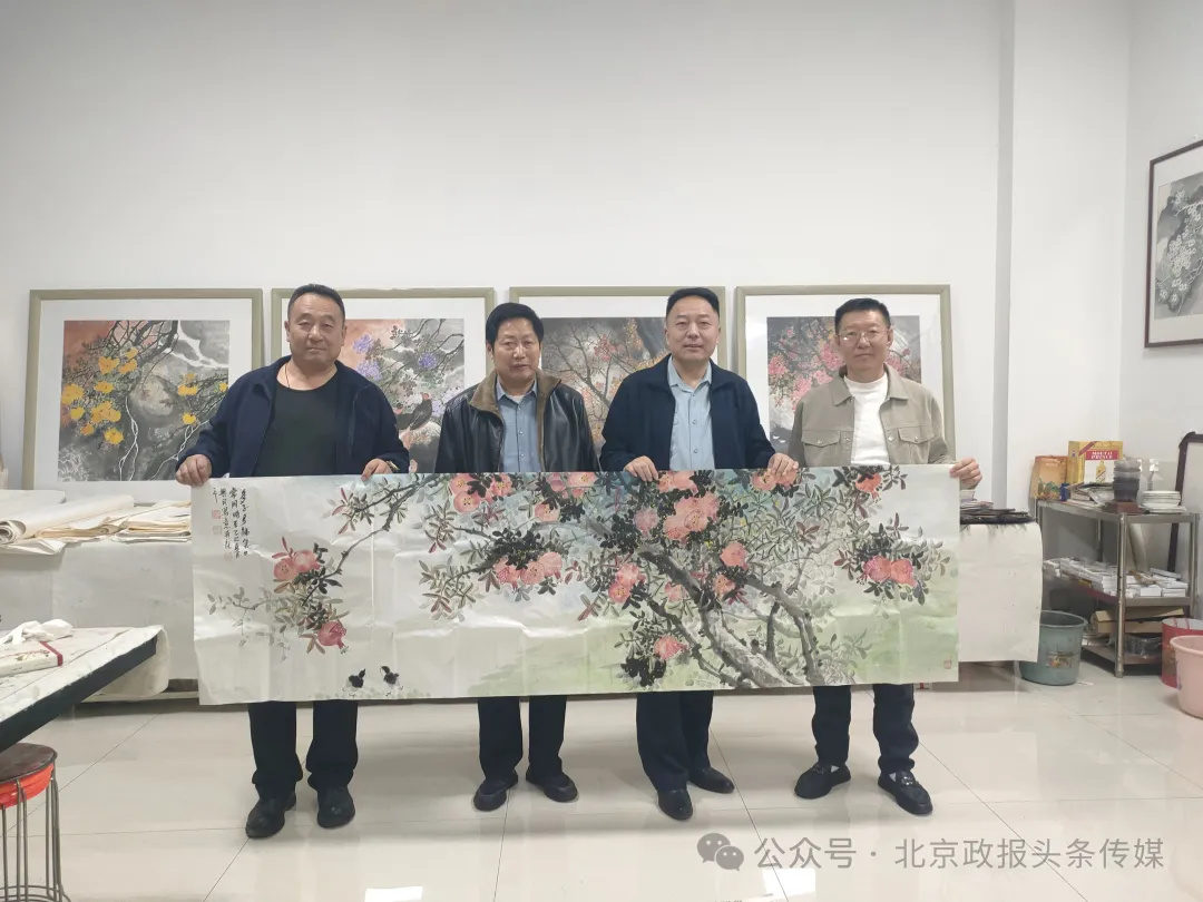 著名书画家张兴民国画入藏太原的文化深意与时代影响